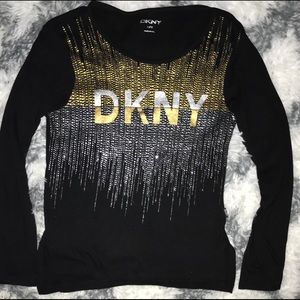 Black DKNY shirt